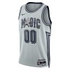 Canotte Uomo Orlando Magic Personalizzate Nike 2024-25 City Edition Grigio Swingman